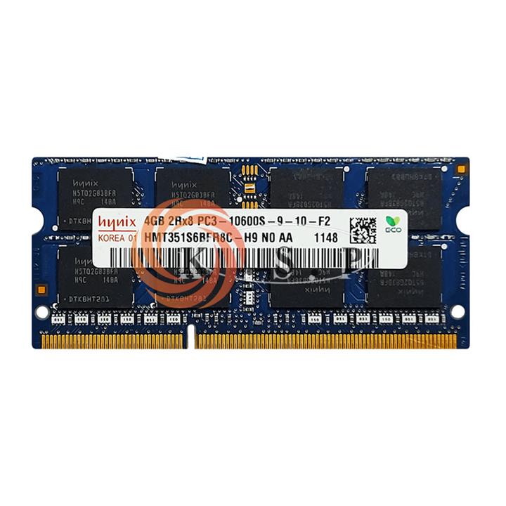 رم لپ تاپ Ram 4g ddr3 PC3 10600 Hynix